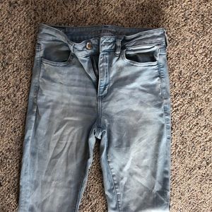 American Eagle next level stretch hi waist jeans
